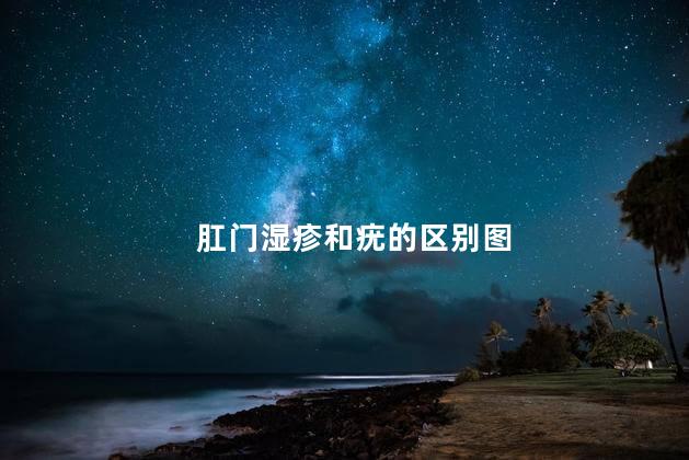 肛门湿疹和疣的区别图